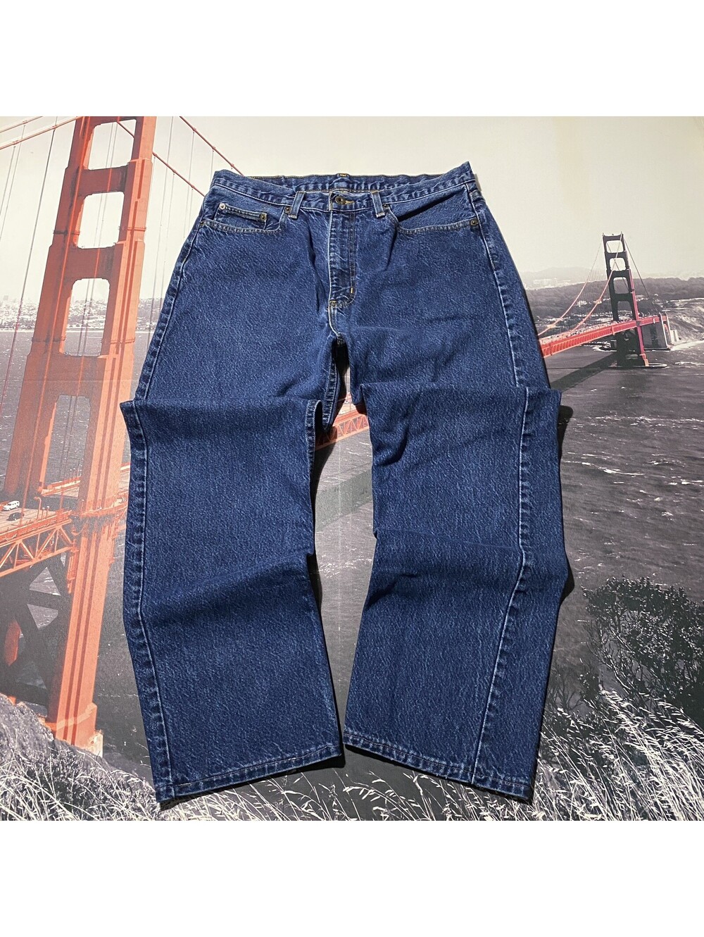 Polo Jeans Co Ralph Lauren Jeans Mens 34x30 Blue The RL Easy Fit VTG Y2K Denim